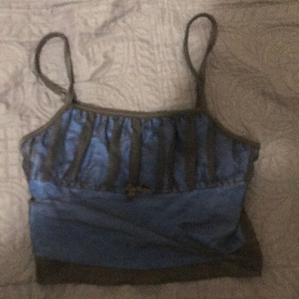 Black and blue top only worn once